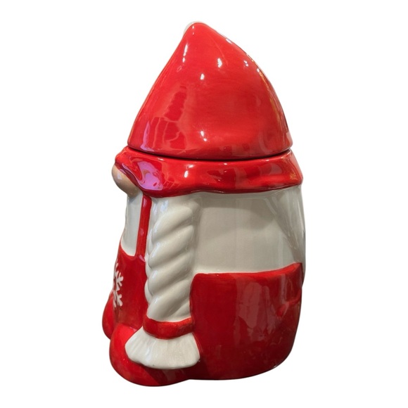 The Cellar Red Gnome Earthenware Mug with Lid, Exclusively For Macy's - Picture 5 of 14